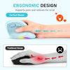 Mouse Vertical Dual Wireless Bluetooth Meetion Btm010r