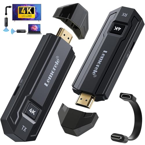 Transmisor HDMI inalámbrico 4K Lemorele P50 vista frontal