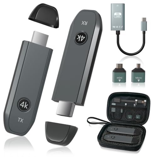 Transmisor HDMI inalámbrico 4K CHunreegow G100 vista frontal