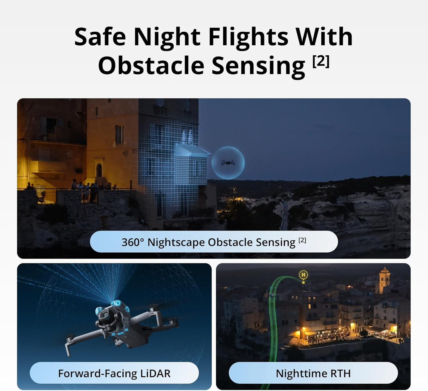 DJI Mini 5 Pro Fly More Combo Plus – Drone 1″ CMOS · 4K/60 fps HDR · Detección de Obstáculos 360° · ActiveTrack 360°