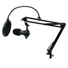 Kit Micrófono Studio Streaming + Antipop + Soporte + Stand Philco
