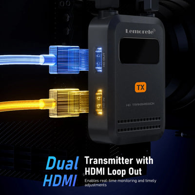 Lemorele R5000 Transmisor Inalámbrico HDMI Hasta 200 metros