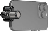 Micrófono Shure MV88 USB-C estéreo para iPhone y Android — grabación de video profesional