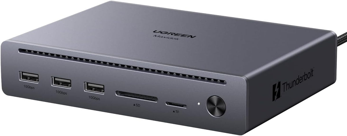 Docking UGREEN Maxidok TB5 10 en 1 vista principal