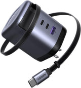 Cargador UGREEN Nexode 100W retráctil vista principal