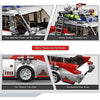 HI-REEKE Ghost Buster ECTO-1 Kit de construcción para adulto, creador de coches de campeón de velocidad, bloques de construcción, juego de juguetes Creator-605PCS