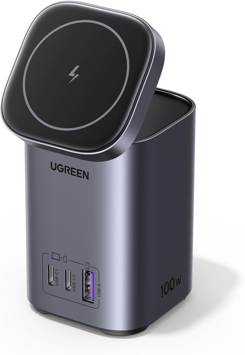 Estación UGREEN Nexode 100W Qi2 vista principal