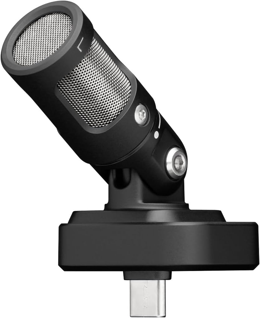 Micrófono Shure MV88 USB-C estéreo para iPhone y Android — grabación de video profesional