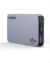Cargador UGREEN Nexode Pro 65W GaN slim de 3 puertos USB-C y USB-A ultra delgado