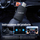Lemorele Adaptador Inalámbrico Carplay