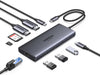 Docking station UGREEN Revodok Pro USB-C 10 en 1 con doble HDMI 4K y PD de 100 W
