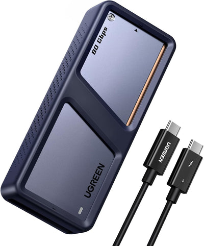 Carcasa SSD UGREEN 80 Gbps vista principal