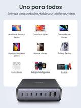 Estación de carga UGREEN Nexode 200W compatibilidad