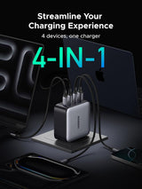 Cargador UGREEN Nexode 200W medidas y diseño
