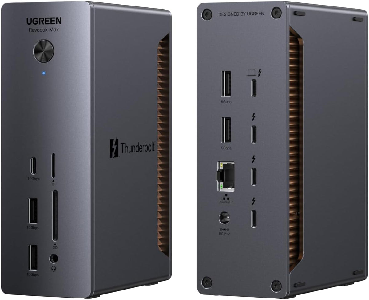 Docking UGREEN Maxidok TB5 13 en 1 vista principal