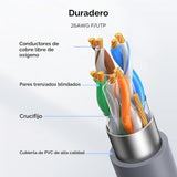 Cable UGREEN Starlink 45 m medidas y diseño