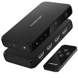 Lemorele G99 Switch HDMI 4K Con Control Remoto