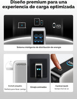 Cargador UGREEN Nexode Pro 100W 5 puertos compatibilidad