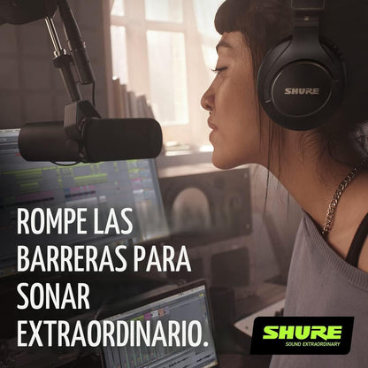 Shure SM7B Micrófono Profesional para Podcast y Estudio