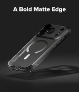 Ringke iPhone 17 Pro Max Case, FUSION BOLD MAGNETIC Matte Treatment, Translucent, Back Cover, Shockproof, TPU Bumper Included, Anti-Slip Texture, Smartphone Case Cover for iPhone Pro Max - Magnetic