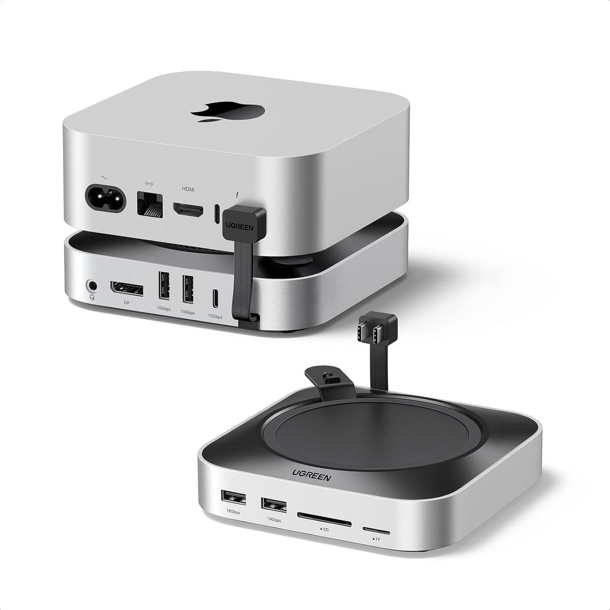Dock UGREEN Mac mini DisplayPort vista principal