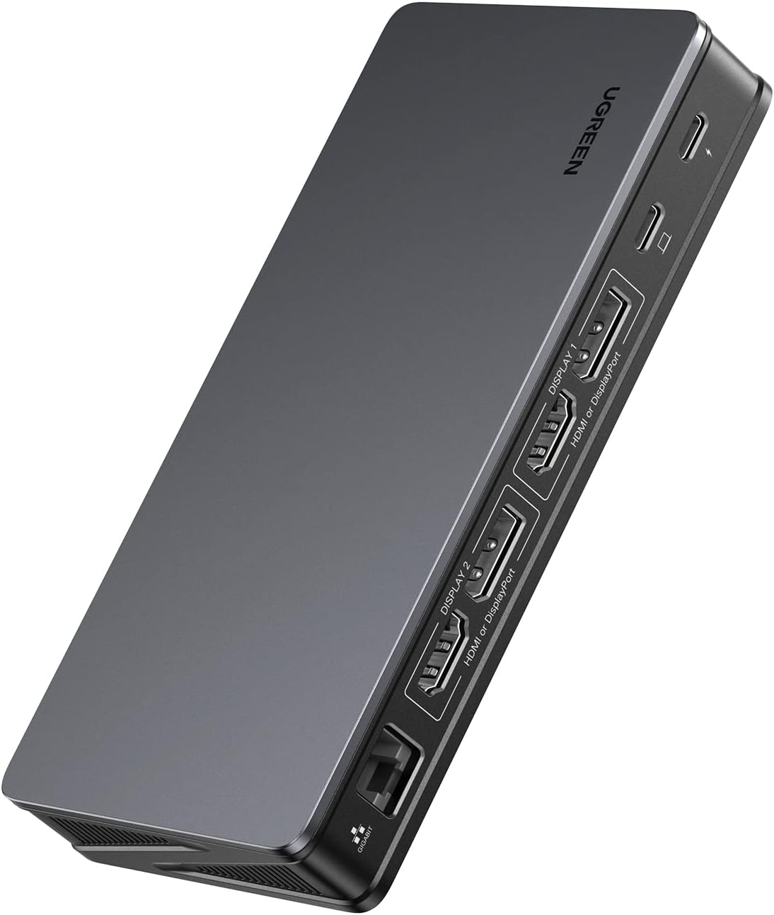 Docking UGREEN DisplayLink 9 en 1 vista principal