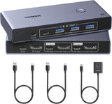 Switch KVM UGREEN DP 1 monitor vista principal