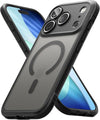 Ringke iPhone 17 Pro Max Case, FUSION BOLD MAGNETIC Matte Treatment, Translucent, Back Cover, Shockproof, TPU Bumper Included, Anti-Slip Texture, Smartphone Case Cover for iPhone Pro Max - Magnetic