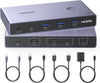Switch KVM UGREEN USB-C y HDMI 4K 60 Hz para 1 monitor y 2 computadores