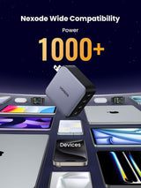Cargador UGREEN Nexode 100W 4 USB-C medidas y diseño