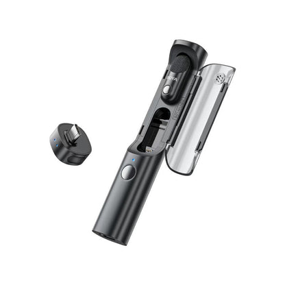 Boya BY-BOYA MAGIC 01 Micrófono Multifunción, Escritorio y Solapa Doble USB-C-Lightning y Trípode