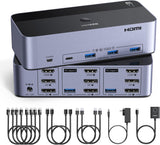 Switch KVM UGREEN 3 monitores vista principal
