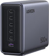 Estación de carga UGREEN Nexode 500W GaN de 6 puertos con 240 W por puerto USB-C