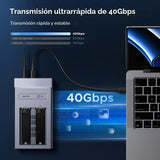 Clonador UGREEN NVMe 40 Gbps detalle de características