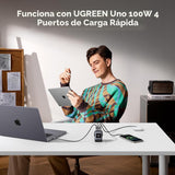 Cargador UGREEN Uno 100W medidas y diseño
