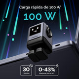 Cargador UGREEN Uno 100W detalle de características