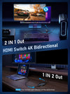 Lemorele HS001 Switch HDMI Bidireccional 4K 60Hz