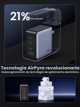 Cargador UGREEN Nexode X 160W en uso