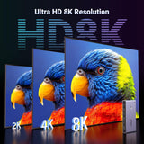 Switch KVM UGREEN HDMI 8K 1 monitor en uso
