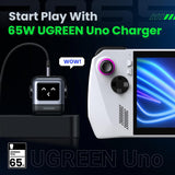 Cargador UGREEN Uno 65W detalle de características