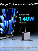 Cargador UGREEN Nexode X 160W detalle de características