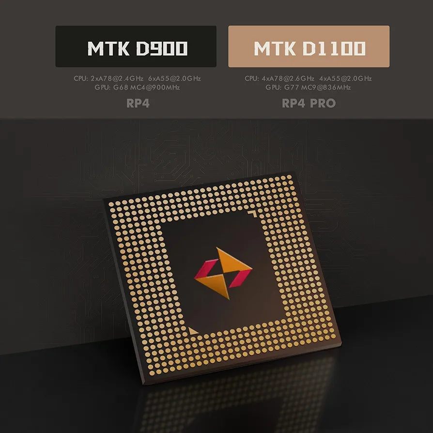 Retroid Pocket 4/4Pro Retro Game Handheld - Consola Android con múltiples emuladores, pantalla de 4.7 pulgadas, batería de 5000 mAh - Consola de juegos clásica 