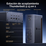 Docking UGREEN Maxidok TB5 13 en 1 detalle de características