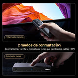 Switch HDMI UGREEN 8K 5 entradas compatibilidad