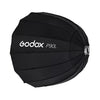 Detalle de la montura Bowens del softbox Godox P90L