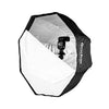 Detalle del vástago del softbox Godox SB-UBW80