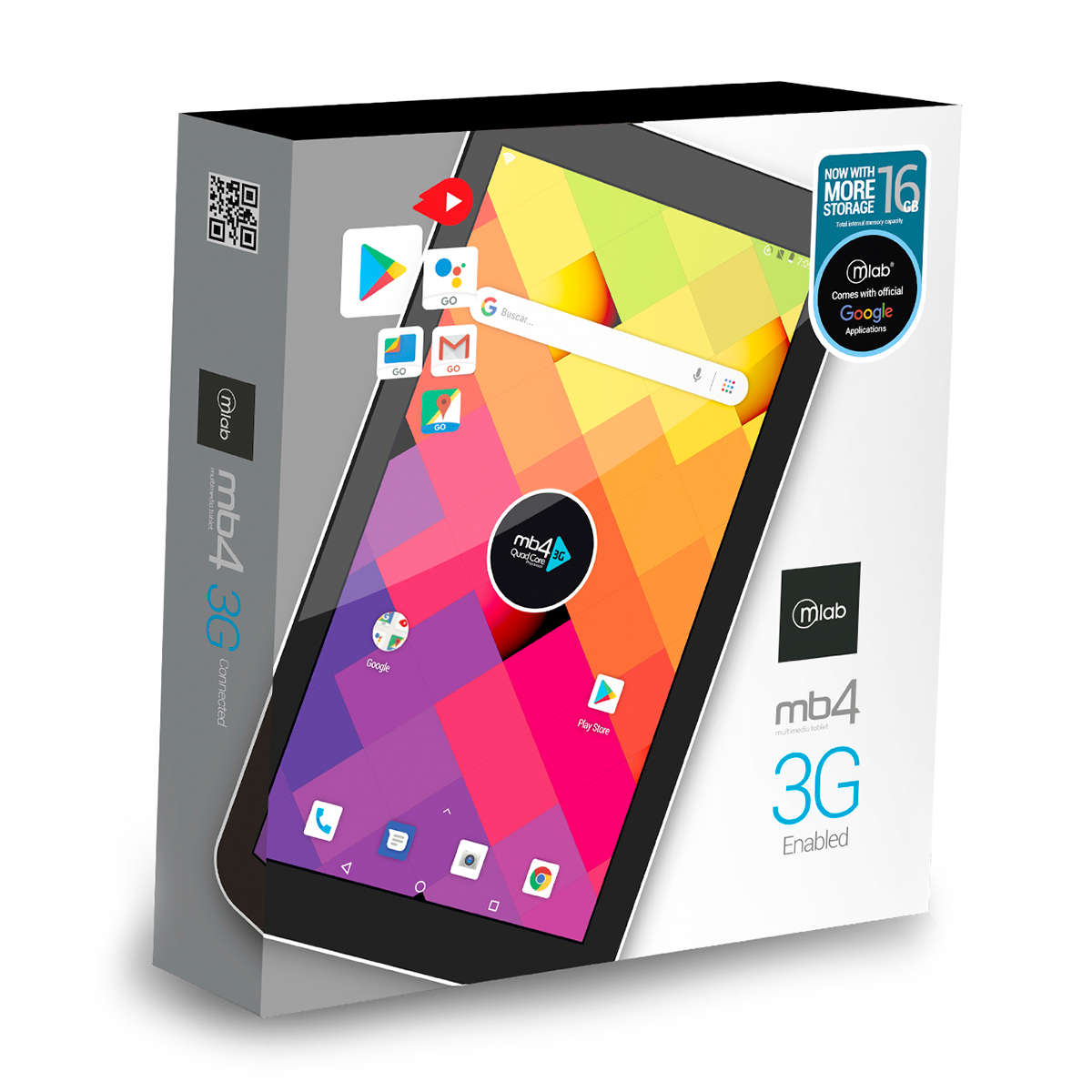 Microlab Tablet 7 Mb4 Quad Core 16 Gb Wifi + 3g