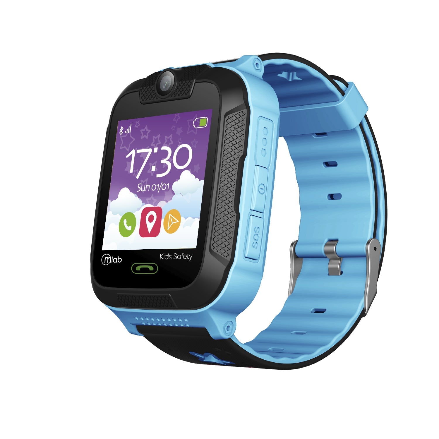 Reloj Smartwatch Para Niños Camara Sos Gps Microlab