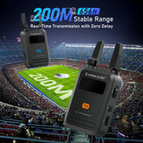 Lemorele R5000 Transmisor Inalámbrico HDMI Hasta 200 metros