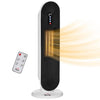 [EU Almacén] Calefactor ventilador oscilante de 1200/2000 W – minicalefactor cerámico PTC – mando a distancia incluido – calefactor auxiliar